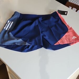 NWT Adidas Navy and Coral Sports Shorts